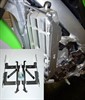 EE Radiator Braces, KXF450 08-09