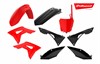 Plastkit MX CRF250R 18-21, CRF450R 17-20, Röd/svart