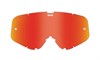 WOOT/WOOT RACE MX LENS - HD SMOKE WITH RED SPECTRA MIRROR