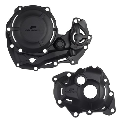 Kit, Skydd motor Extreme Yamaha, YZ450F 23-26, WR450F 24- Svart